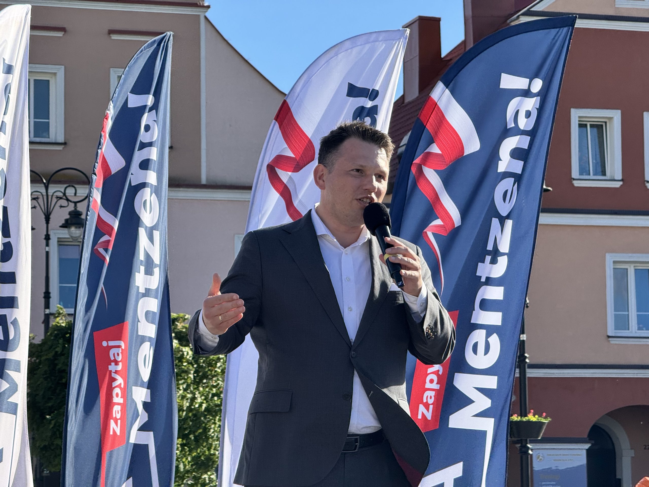 Debata na Starym Rynku: „Zapytaj Mentzena” w Łomży