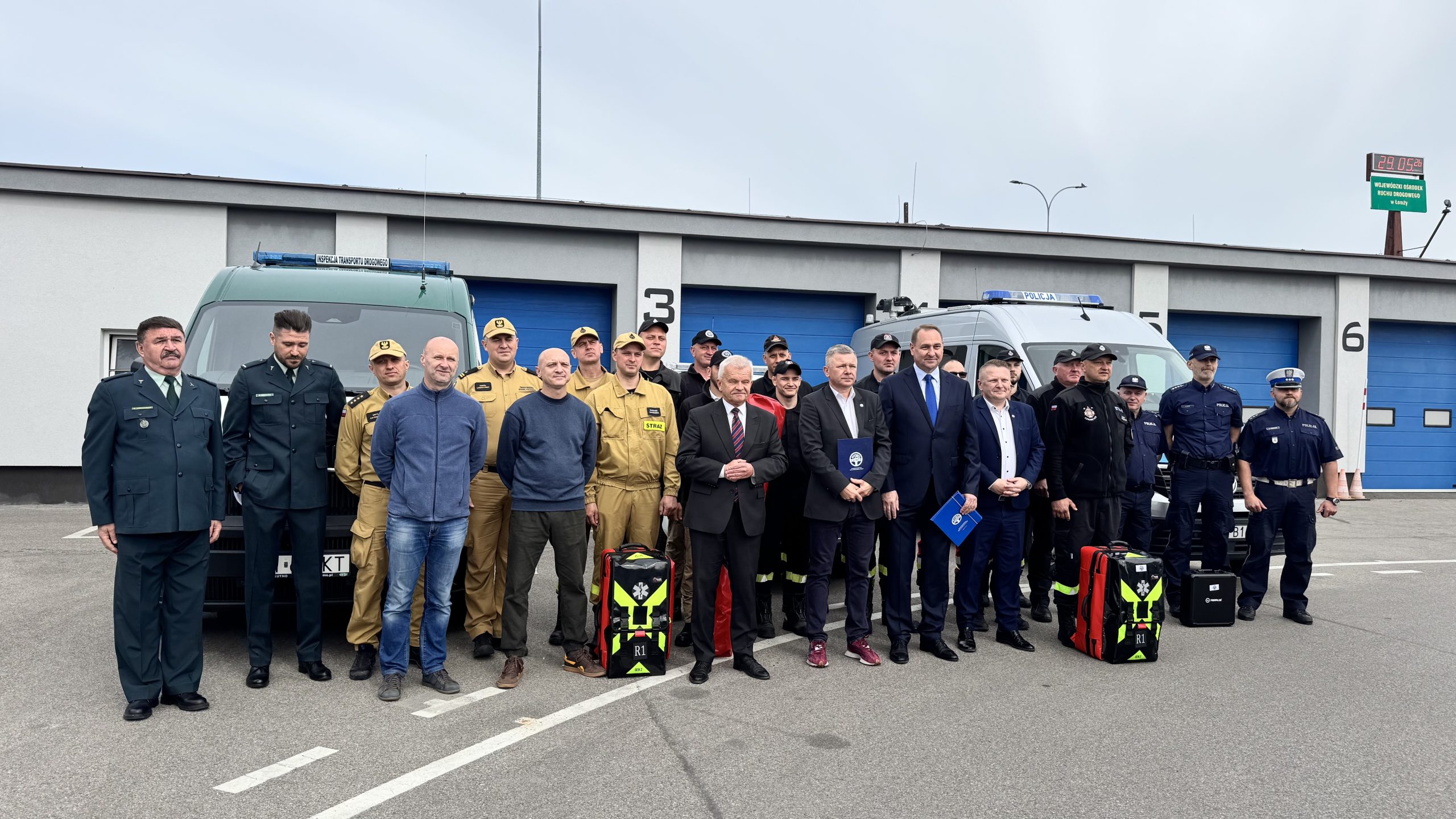 Służby mundurowe doskonalą swoje umiejętności. Finał konkursu „Służbowo – zawsze bezpiecznie” w Łomży