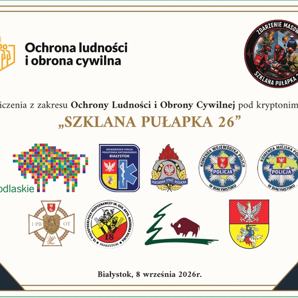 „Szklana Pułapka 26” – ćwiczenia w Białymstoku