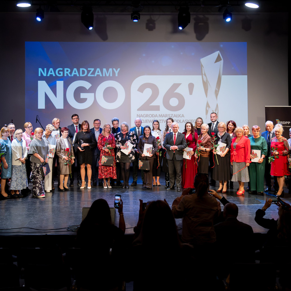 Podlaskie nagrody dla NGO i wolontariuszy 2026